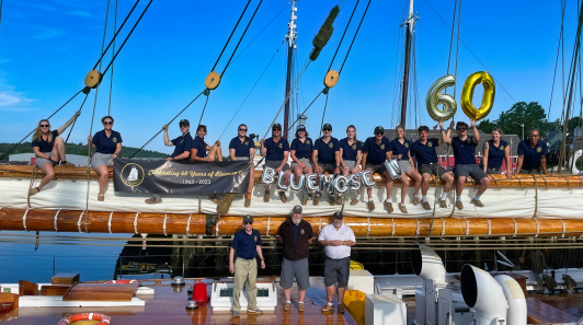 Celebrating 60 years of Bluenose II