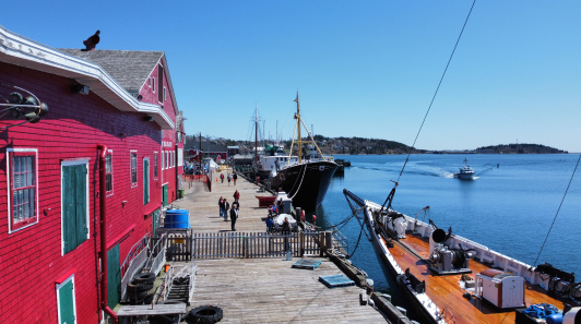 Waterfront scene