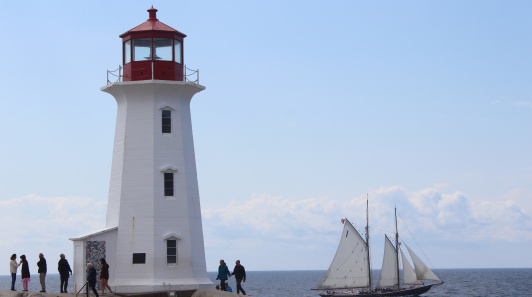 Winding down Bluenose II’s sailing season