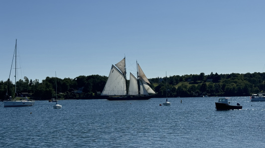 Bluenose II attends Mobility Cup at Lunenburg Yacht Club
