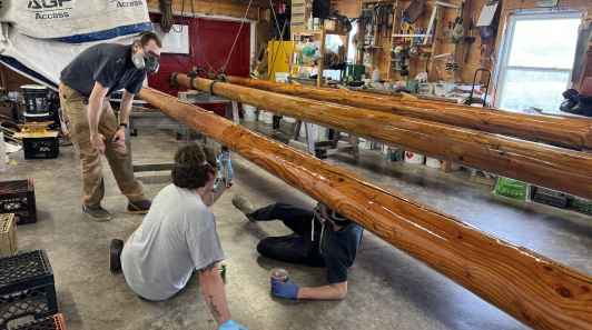 Ship's Position:  Fisheries Museum of the Atlantic