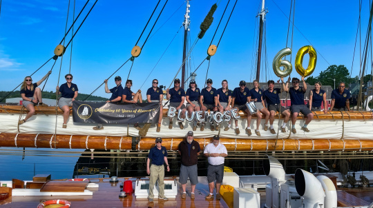 Celebrating 60 years of Bluenose II